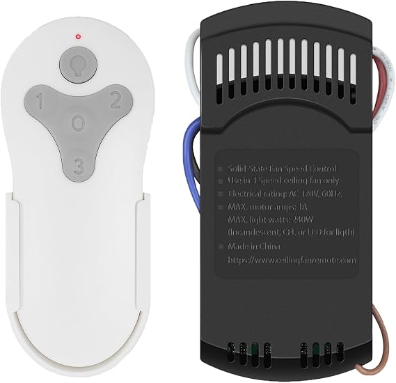 Universal Ceiling Fan Remote Control Kit Replacement for Harbor Breeze