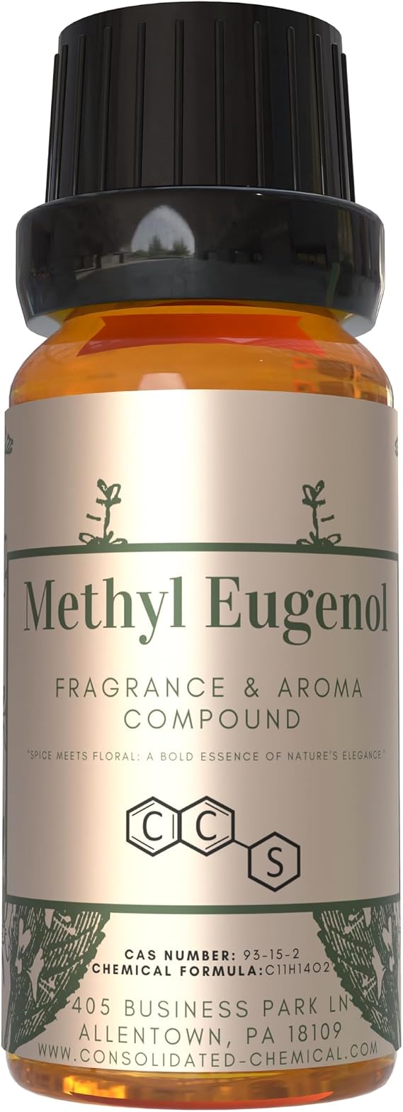 Methyl Eugenol High Purity Aroma Compound 15ml (0.5 oz)