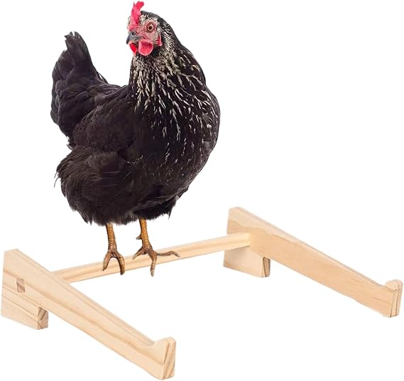 Chicken Coop Perch Play Perching Stand | Poultry Training Perch Wood Training Play Perching for Hens Chickens Chicks Poultry Brooder Birds Parrots Chicks Poultry