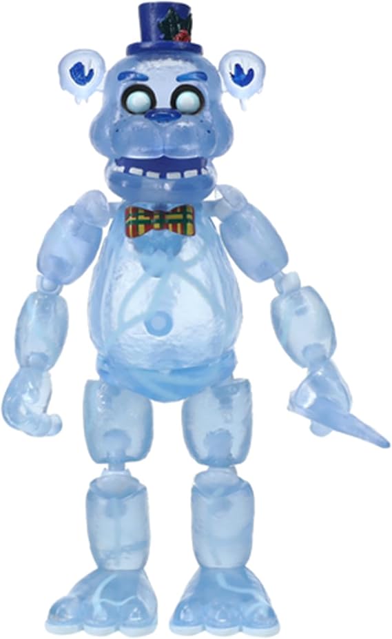 five nights at Freddy's Articulated Freddy Frostbear Action Figure, 5 Inch