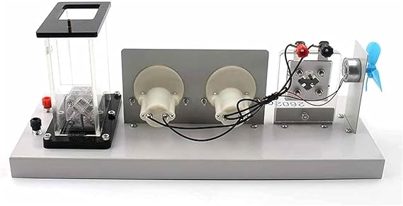 Reversible Hydrogen Fuel Cell and Electrolyzer Physics and Electricity Experiment Hydrogen Oxygen Generator Kit Teaching Equipment High-Tech Hydrogen Fuel Cell and Electrolyzer