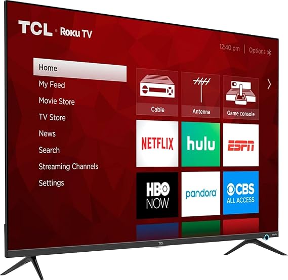 TCL 43" Class 5-Series 4K UHD Dolby Vision HDR Roku Smart TV - 43S525