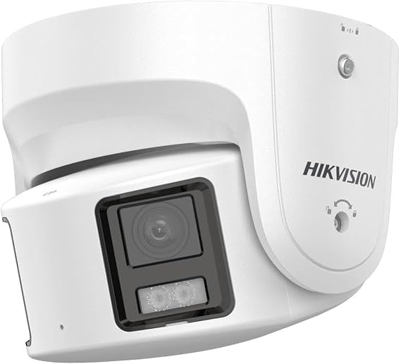 HIKVISION DS-2CD2387G2P-LSU/SL ColorVu 8MP Panoramic Turret IP Camera, 4mm Fixed Lens Indoor Outdoor