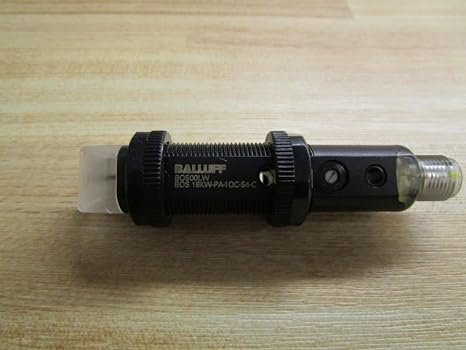 Balluff Bos 18kw-pa-1qc-s4-c (bos00lw) Photoelectric Sensor, 0-3 M Sensing Range, 10-30 Vdc,25 To +55 Degree C, Bos00lw, Ip67, Led Light Source, M12 Male 4 Pin Connector, No/nc, Pnp, Retroreflective