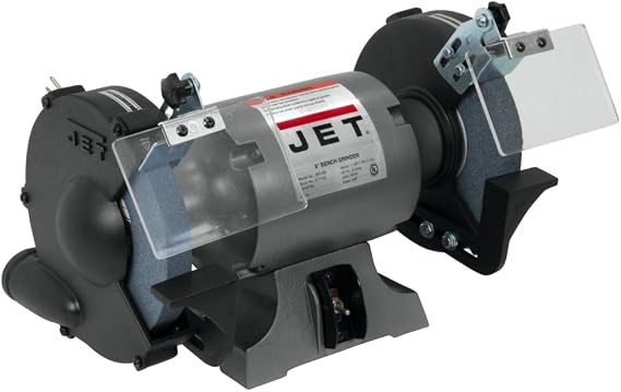 JET 8-Inch Bench Grinder, 3450 RPM, 1/2 HP, 120V 1Ph (Model JBG-8)
