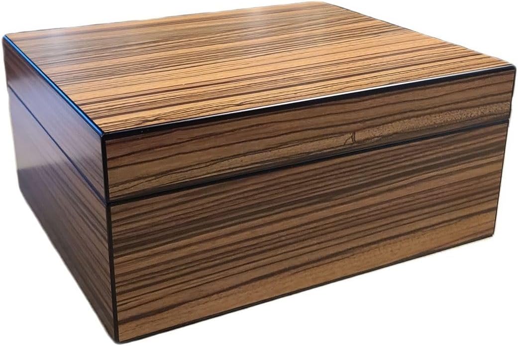 Sedir Ağacı Açık Kahverengi Humidor Puro Kutusu rd71akhv