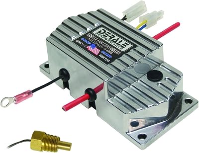 Derale 16779 High Amperage Single Fan Controller with 38 NPT Thread In Probe
