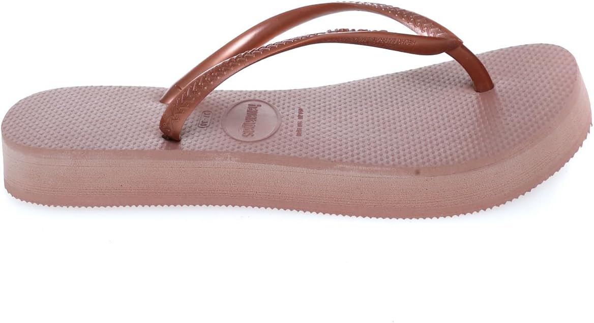 Havaianas Flip Flops Slim Flatform Black///White 13 UK