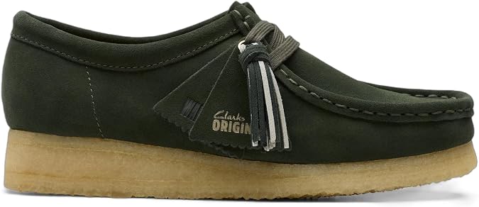 CLARKS ORIGINALS Wallabee Shoes Forest Green 8