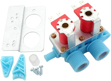 ClimaTek Upgraded Washer Washing Machine Water Inlet Valve fits Electrolux White Westinghouse 5303206933 5303210628 5303261053