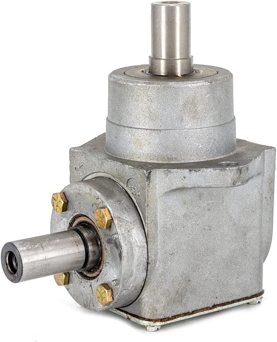 Grasshopper Mower Gearbox Right Angle, Counterclockwise, 90 Degree Transmission Mechanism Provides Driving Power, Genuine Replacement Part, OEM 390025