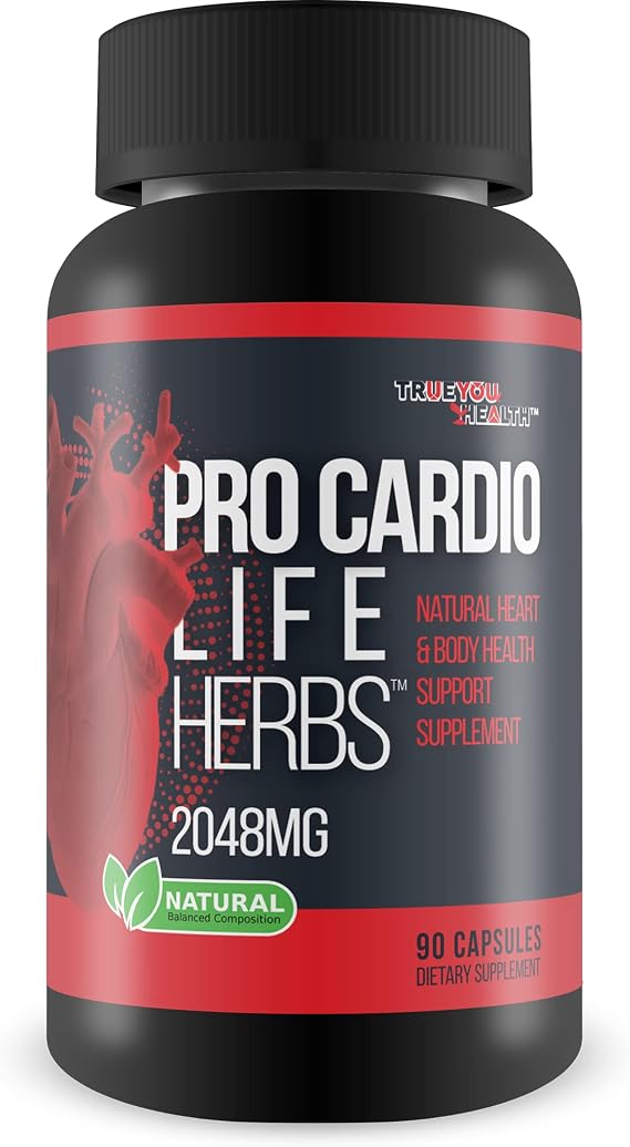 Pro Cardio Life Herbs - Premium Heart Health Supplement - Circulation Cardio Plus Reduced Inflammation - Blood Health Support Cardio Defender - Cardio Defend Heart Supplement