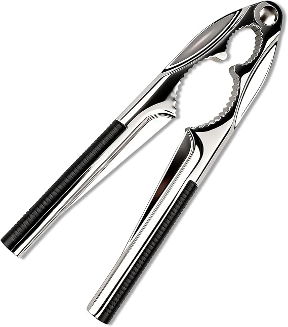 Nut Crackers, Nutcracker Heavy Duty with Non-Slip Handle