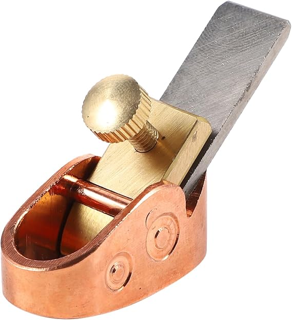 Vaguelly Thumb Planer Japanese Plane Violin Hand Maker Tool Hand Wood Planer Violin Makers Plane Mini Hand Planer for Woodworking Carpenter Tools Woodworking Plane Viola Steel Handheld