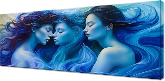 Diamond Painting Woman Diamond Art Kits for Adults, Dimond Art Paintings Sexy Paint by Numbers Kit for Adults, DIY Full Drill Cross Stitch Mosaic Gem Arts Painting, Home Decor Gifts 20x8inch Z1-359