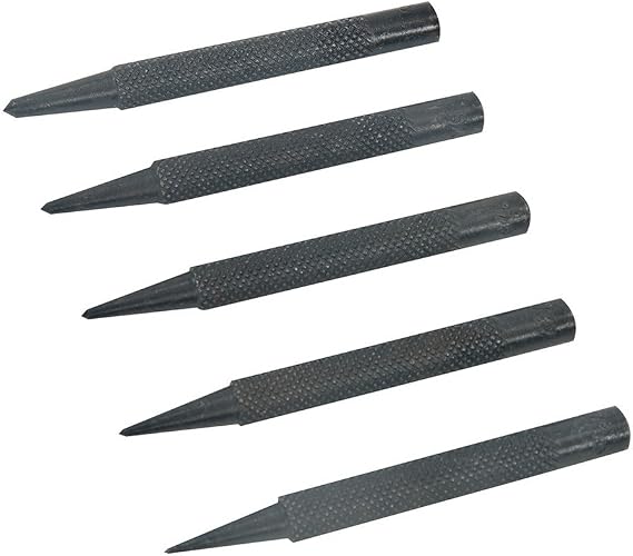Silverline Centre Punch Set 5pce (PC13)