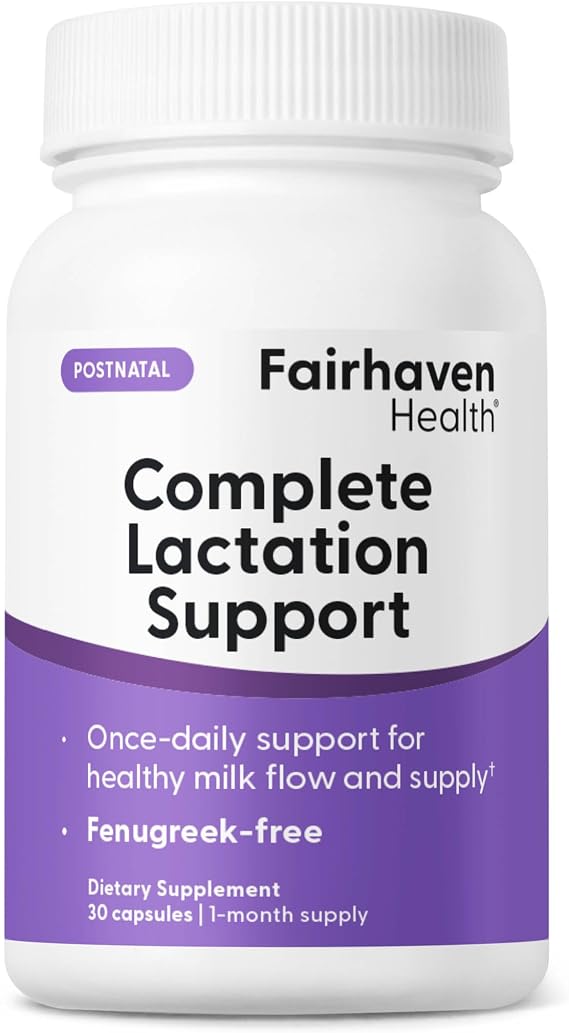 Fairhaven Health Complete Lactation Support, 30 Capsules