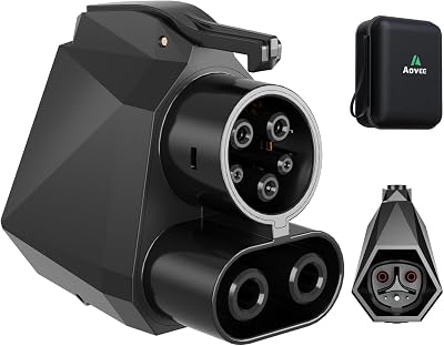 NACS to CCS1 Supercharging Adapter 500A 250KW,EV Charging Plug for Tesla V3V4 DC Supercharger Stations Compatible with Ford,GM,Rivian,Volvo,and Polestar Evs