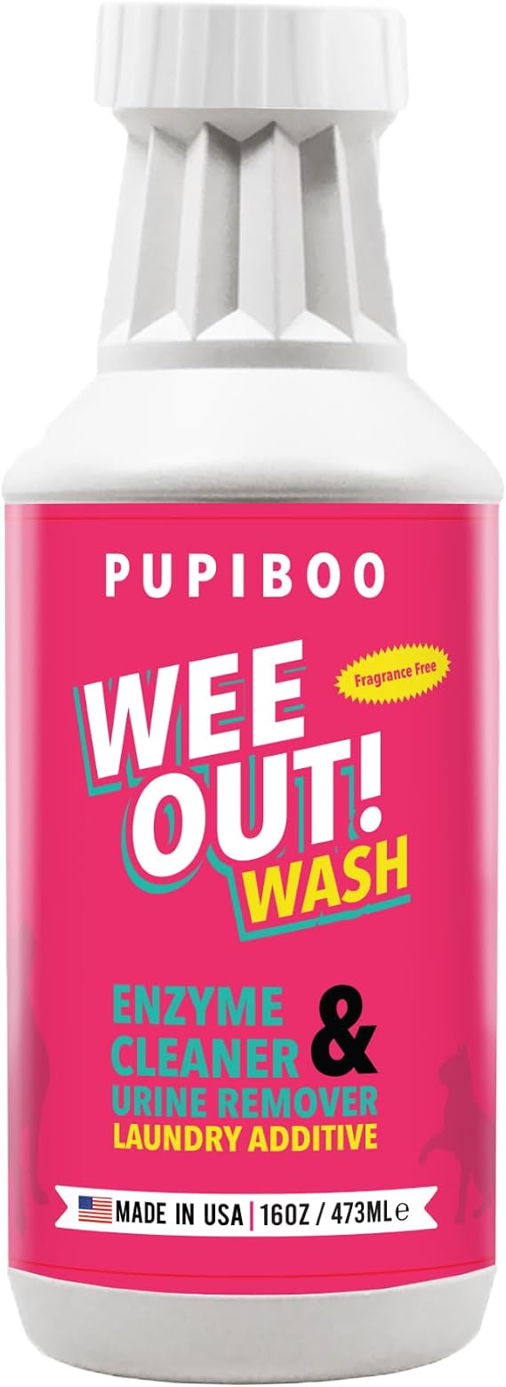 Pet Laundry Detergent Additive With Active Enzymes Laundry For Pet Odor & Stain Removal - Pet-Safe, Non-Toxic Urine Eliminator for Washable Dog Pads, Bedding, and Blankets - Freshens & Cleans Fabrics