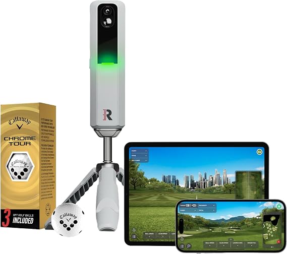 Rapsodo MLM2PRO Mobile Launch Monitor + Golf Simulator, Grey