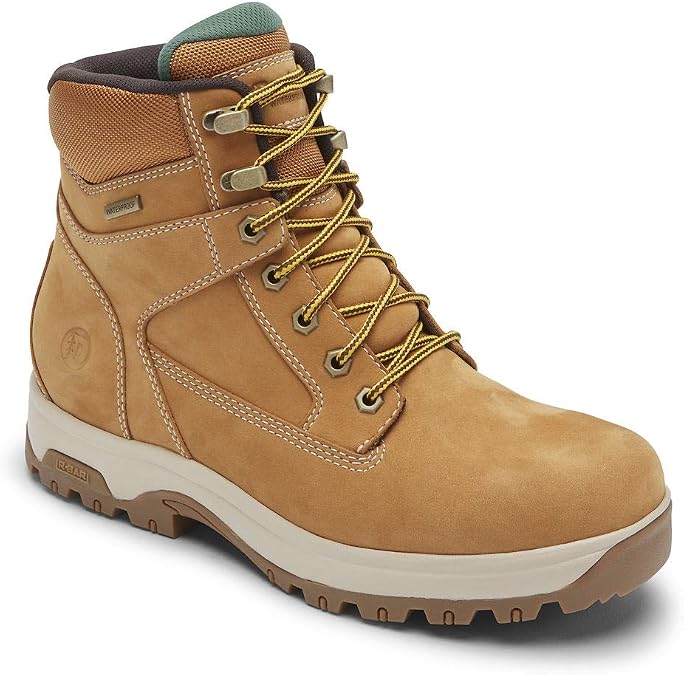 Dunham mens 8000 Works 6 in Plain Toe Waterproof Boot