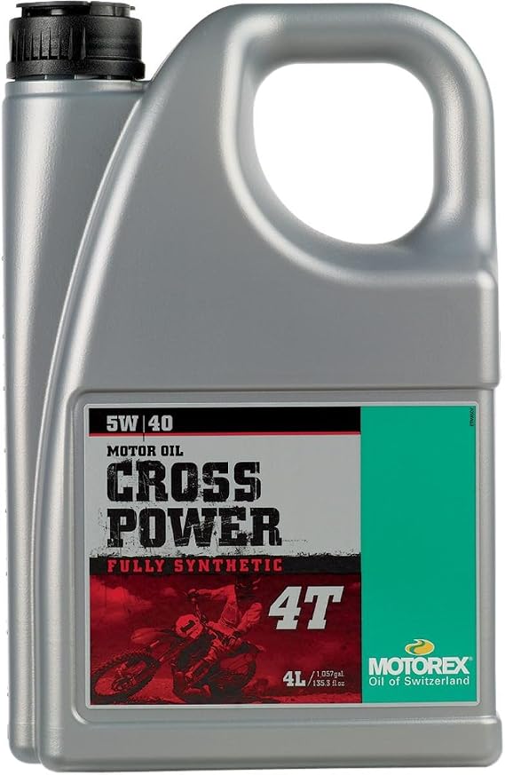 Motorex CROSS POWER 4-T 5W40 4LT Engine Oil ATV-Quad 4T - 408-400