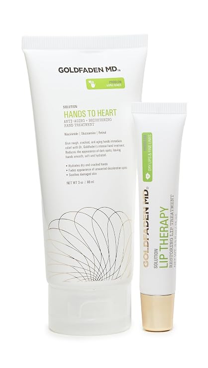 Goldfaden MD Ultimate Hydration Duo, Hand Cream and Lip Balm