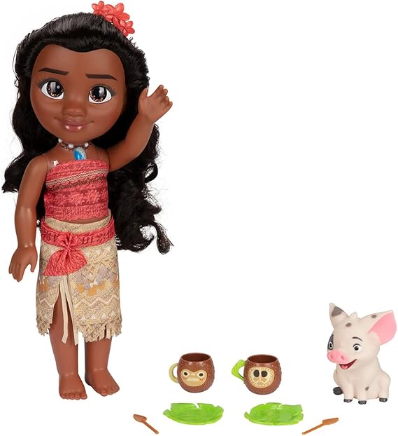 Disney Moana Petite Adventure Doll with Pua 99554-CA-4