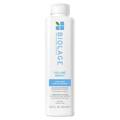 Biolage Volume Boost Conditioner For Fine Hair | Weightless Moisture, Shine & Volume, Detangles Fine Hair, Soy Protein & Polymers, Vegan & Paraben-Free