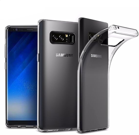 KP TECHNOLOGY Galaxy Note 8 Clear Case Ultra Thin Transparent Silicone Crystal Clear Gel Case Cover For Samsung Galaxy Note 8 (Galaxy Note 8, Clear)