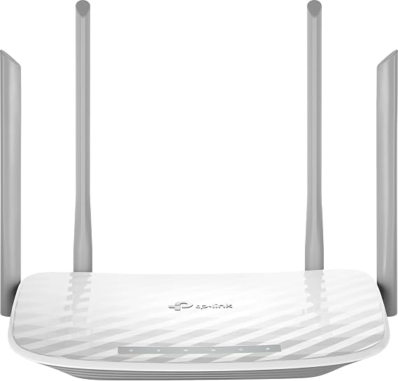 TP-Link Archer C50 AC1200Mbps Wireless Dual-Band WiFi Router, WiFi Speed up to 867 Mbps/5 GHz + 300 Mbps/2.4 GHz, 4+1 Fast Ports, Single-Core CPU, Guest Network, Parental Control, Easy Setup