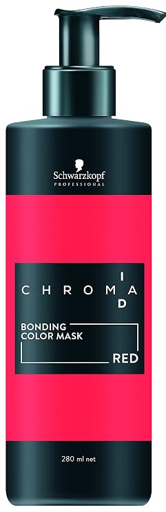 ChromaID Schwarzkopf Bonding Color Mask (Intense) Red, 280 ml