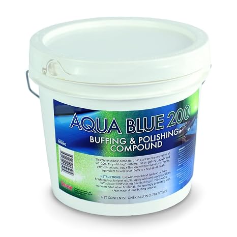 AQUA BLUE 200 Buffing and Polishing Compound (5 Gallon)