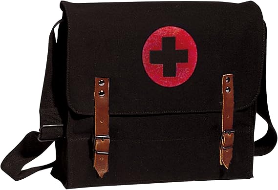 Rothco Canvas Nato Medic Bag (Black)