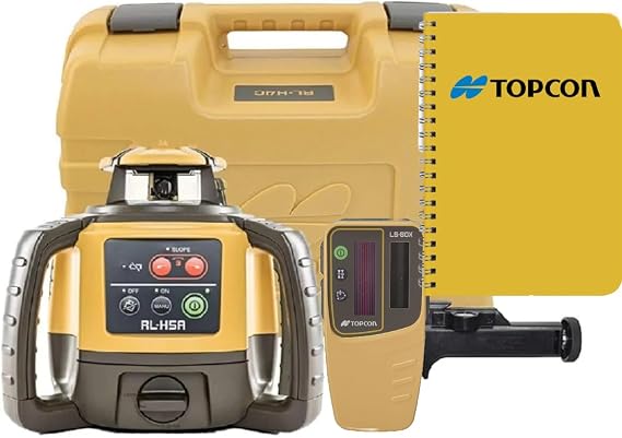 Topcon RL-H5A Self-Leveling Construction Laser w/LS-80 Receiver