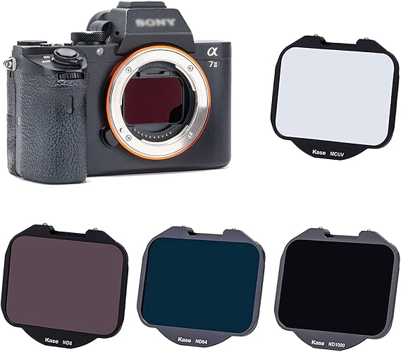 Kase 4 in 1 Clip-in CMOS MCUV ND Filter Kit for Sony A7 A9 Series Camera