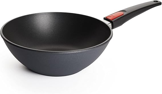 Woll 11026DPI Diamond Lite cast Wok, 26 cm Diameter, 9 cm Tall with Removable Handle