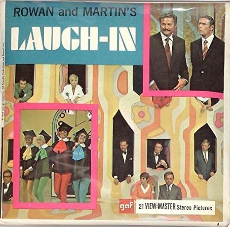 View Master Rowan and Martin's Laugh-in 3D 3 Reel Packet