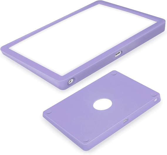Silicone case for Magic Trackpad 2 Silicon case for Apple Wireless Touchpad Apple Trackpad Protective Cover,Anti-dust and Anti-Scratch Washable Wear-Resistant Silicone Skin (Lavender Grey)