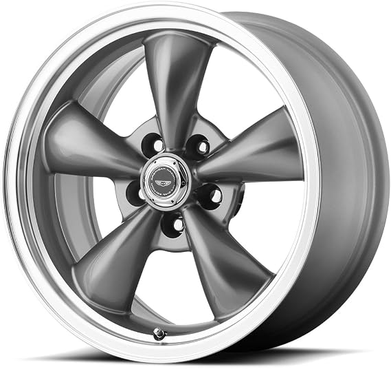 American Racing AR105 TORQ THRUST M 18X8 5X4.5 4.5 0mm ANTHRACITE MACHINED LIP - AR105M8865A