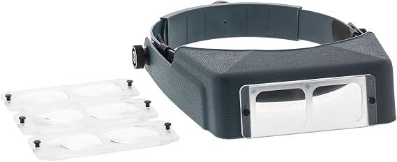 DONEGAN OPTICAL COMPANY AL-S1 OptiVisor AL Magnifier Set w/LX5/AL13/AL14/AL17
