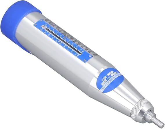 Luqeeg Mortar Rebound Hammer, Concrete Rebound Hammer Tester Concrete Strength Tester Stainless Steel Mortar Rebound Tester Mechanical Resiliometer Test Meter 215MPA