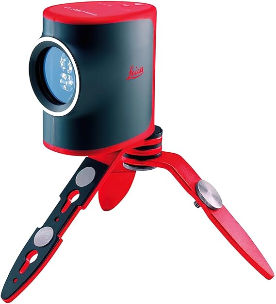 Leica LINO L2 Laser Level Self Leveling Cross Line with Pulse, Red/Black