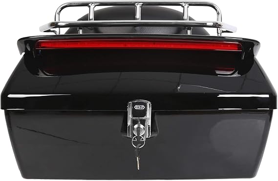 Universal Motorcycle Trunk Tour Pack Tail Box Luggage For Harley Road King Steet Road Glide Fatboy Softail Honda Yamaha Cruiser