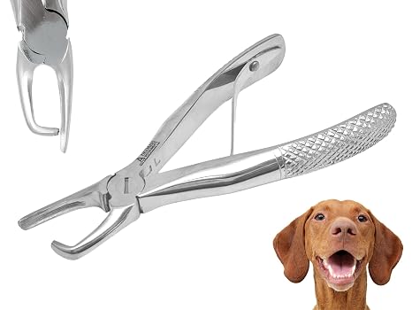 Pet Tartar Remover Forceps 4.5 Pet Dental Calculus Removal Tool for Dogs, Pets, Canine, Veterinary Use Plaque Scraper, Dental Pick, Oral Hygiene Tool for Animal Teeth Cleaning