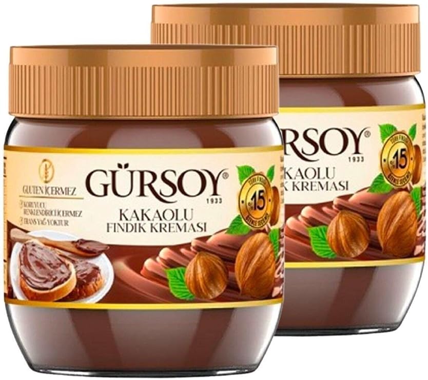 Gürsoy Kakaolu Fındık Kreması 400 G 2'Li Paket