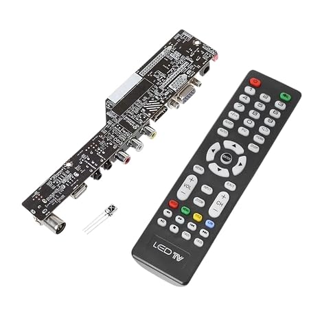 Universal LCD Controller Board Resolution TV Motherboard VGA/AV/TV/USB Interface Driver Board