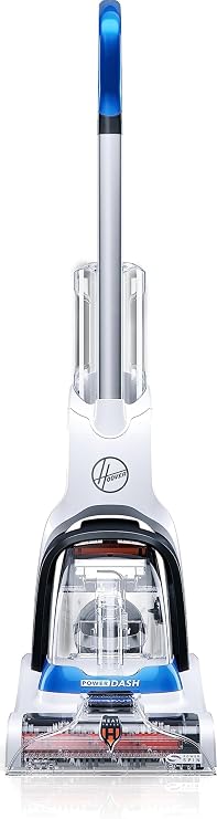Hoover PowerDash Pet Compact Carpet Cleaner Machine, Lightweight Design | HeatForce Fast Drying, Antimicrobial Brush Roll, Pair with a Hoover Carpet Cleaner Solution