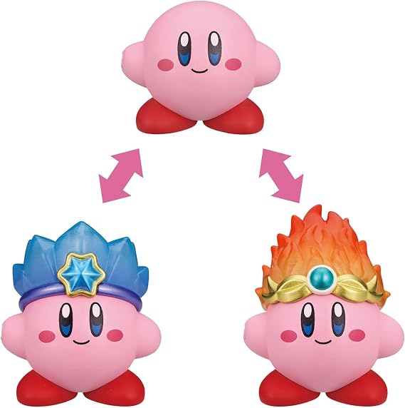 Bandai Namco - Kirby - Kirby Copy Ability Figure - Ice & Fire Mini Figure
