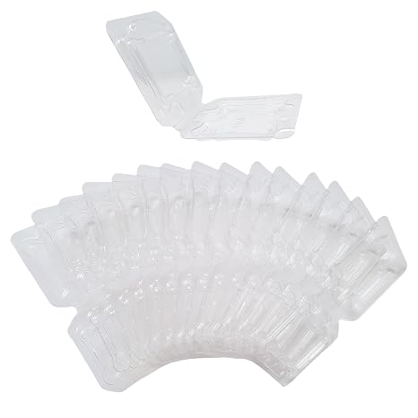 15PCS Computer CPU Clamshell Packaging Case Tray for Intel LGA1700 i3 i5 i7 i9 CPU Protector Cover